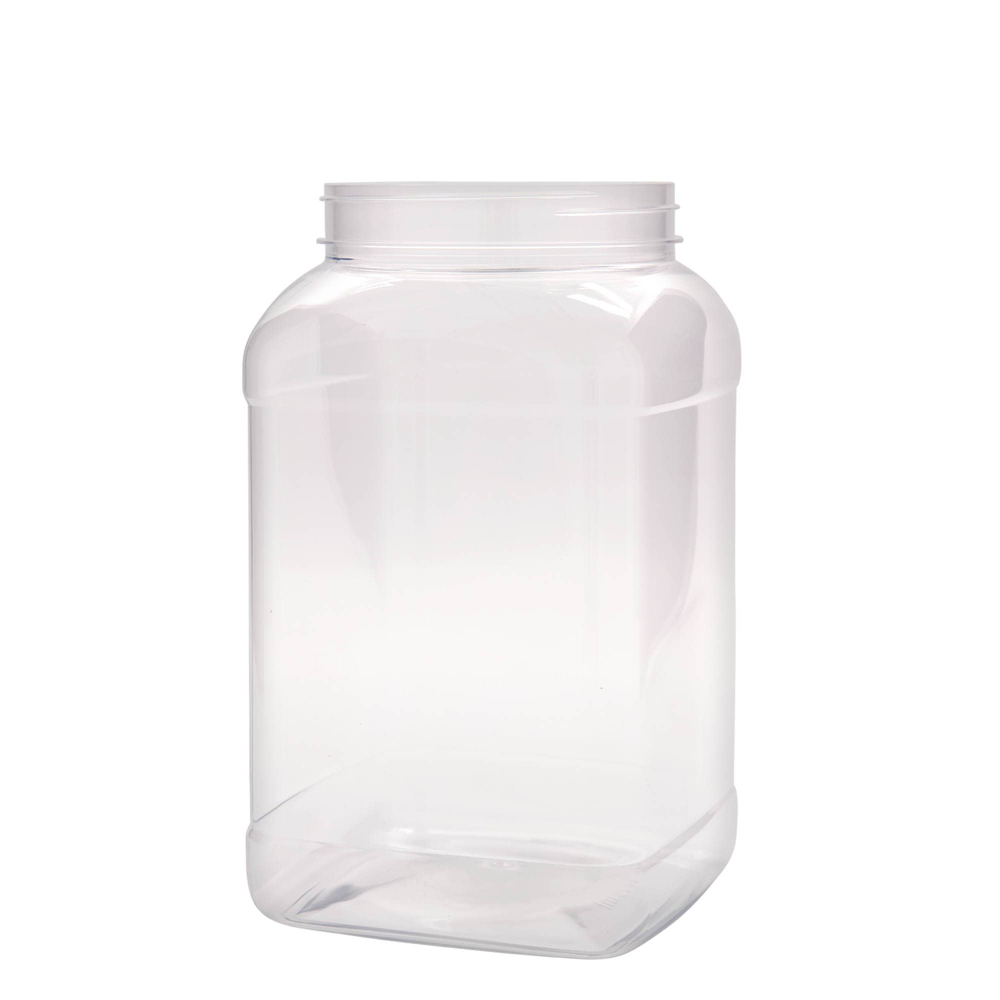3000 ml PET буркан за съхранение „Dana“, квадратен, пластмасов, затваряне: 110/400