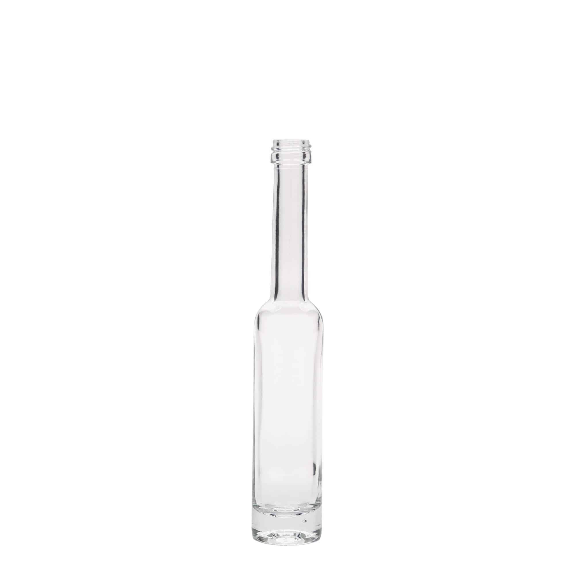40 ml стъклена бутилка „Платина“, затваряне: капачка PP 18