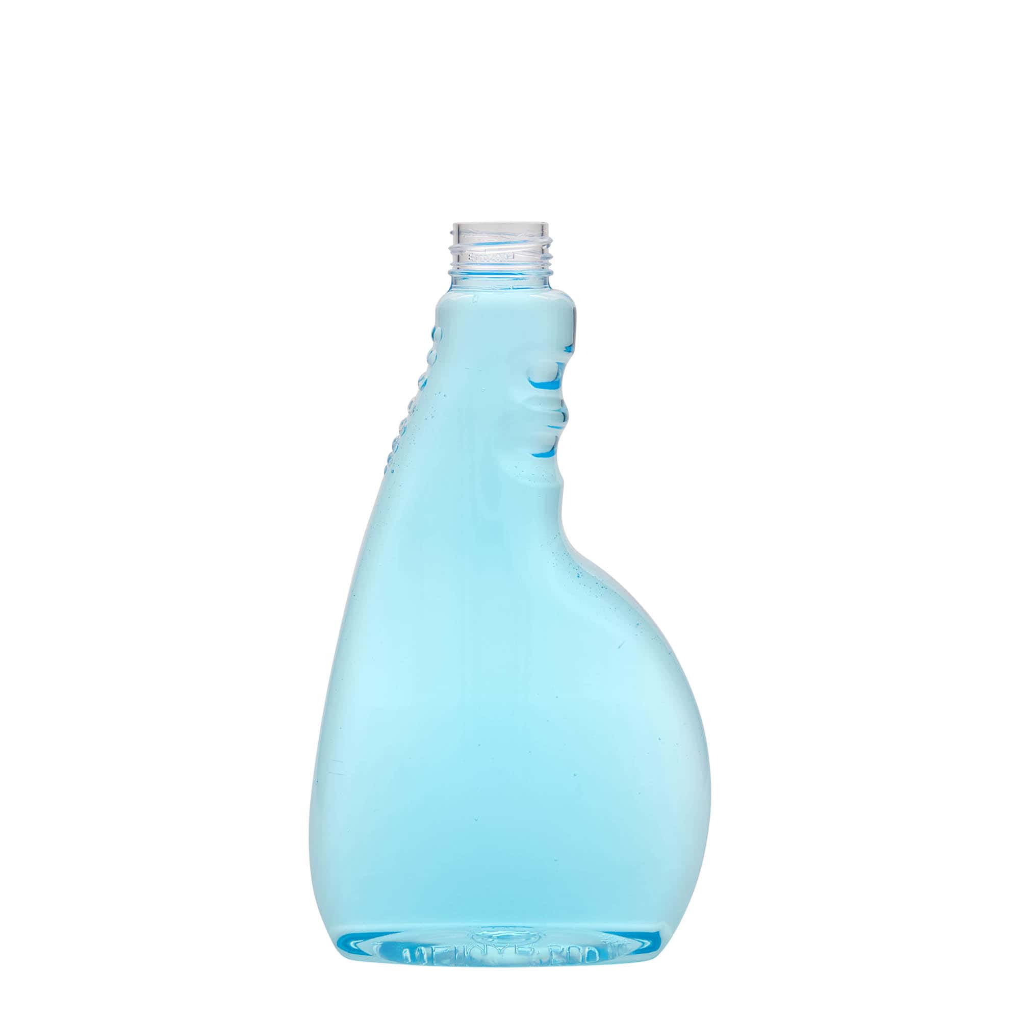 500 ml PET спрей бутилка „Piccobello“, правоъгълна, пластмасова, затваряне: винтова капачка