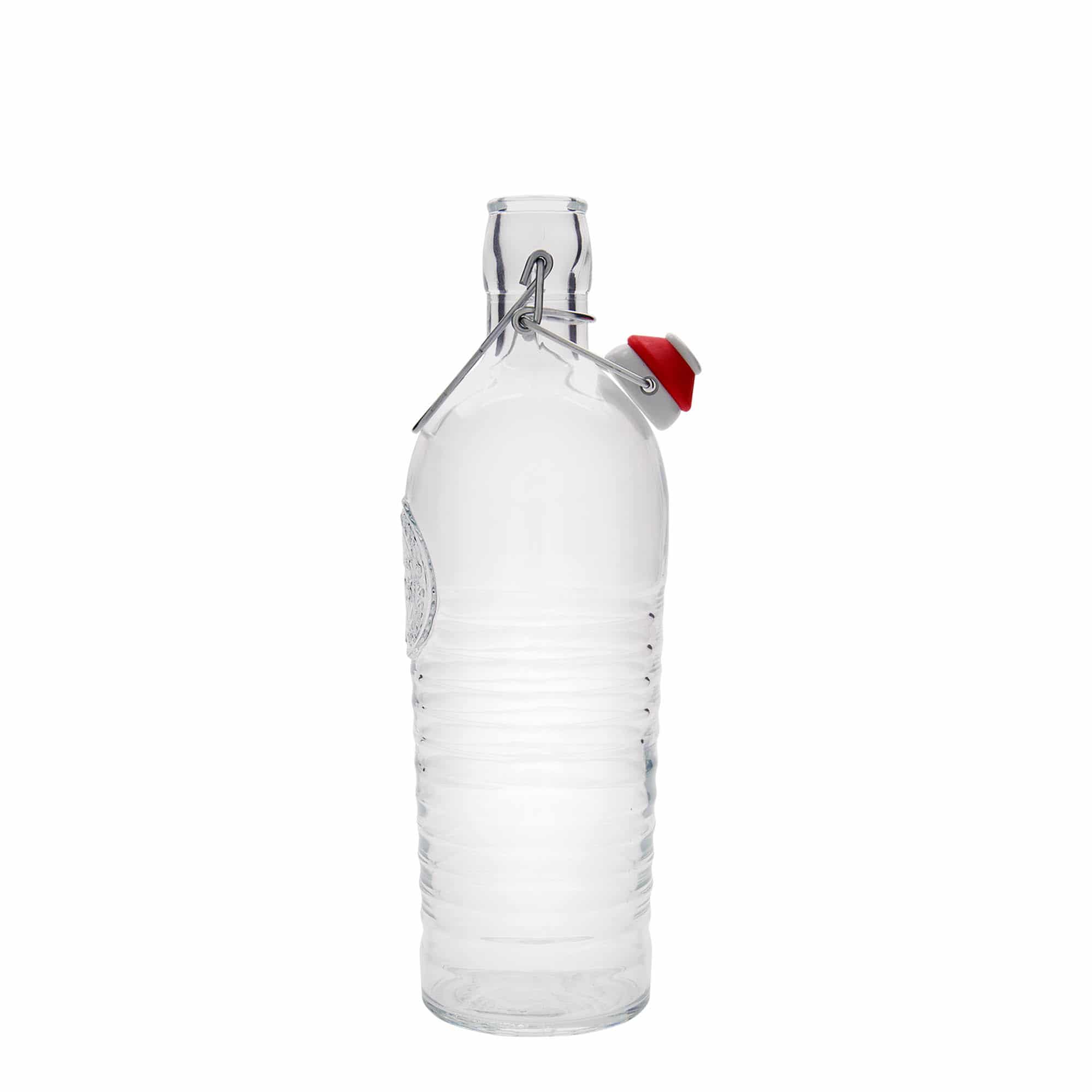 1200 ml стъклена бутилка „Officina 1825“ затваряне: тапа с клипс