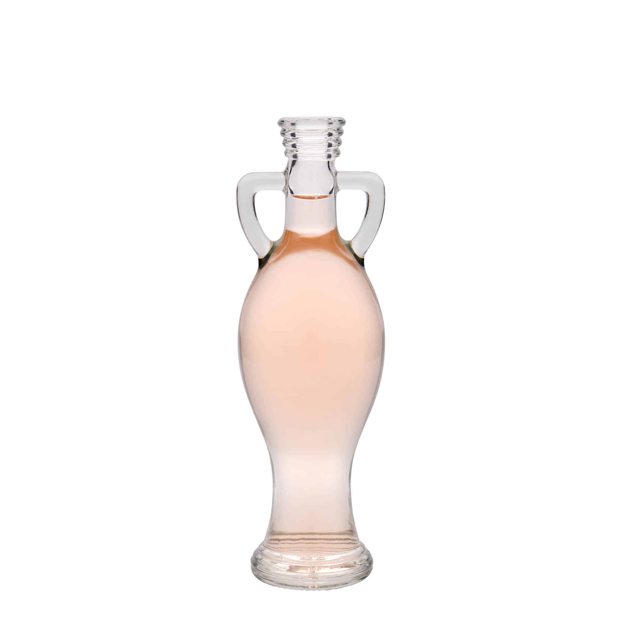 200 ml стъклена бутилка „Амфора“, затваряне: коркова тапа