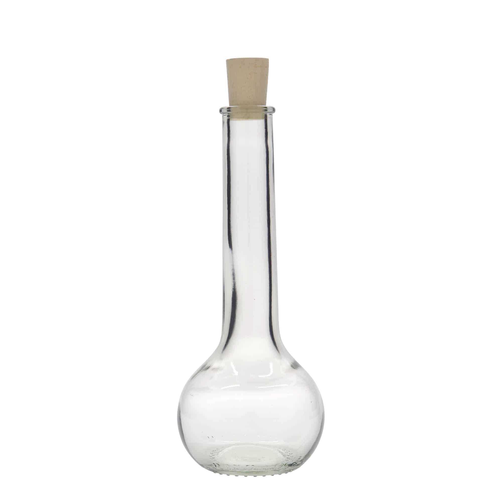 200 ml стъклена бутилка „Tulipano“, затваряне: коркова тапа