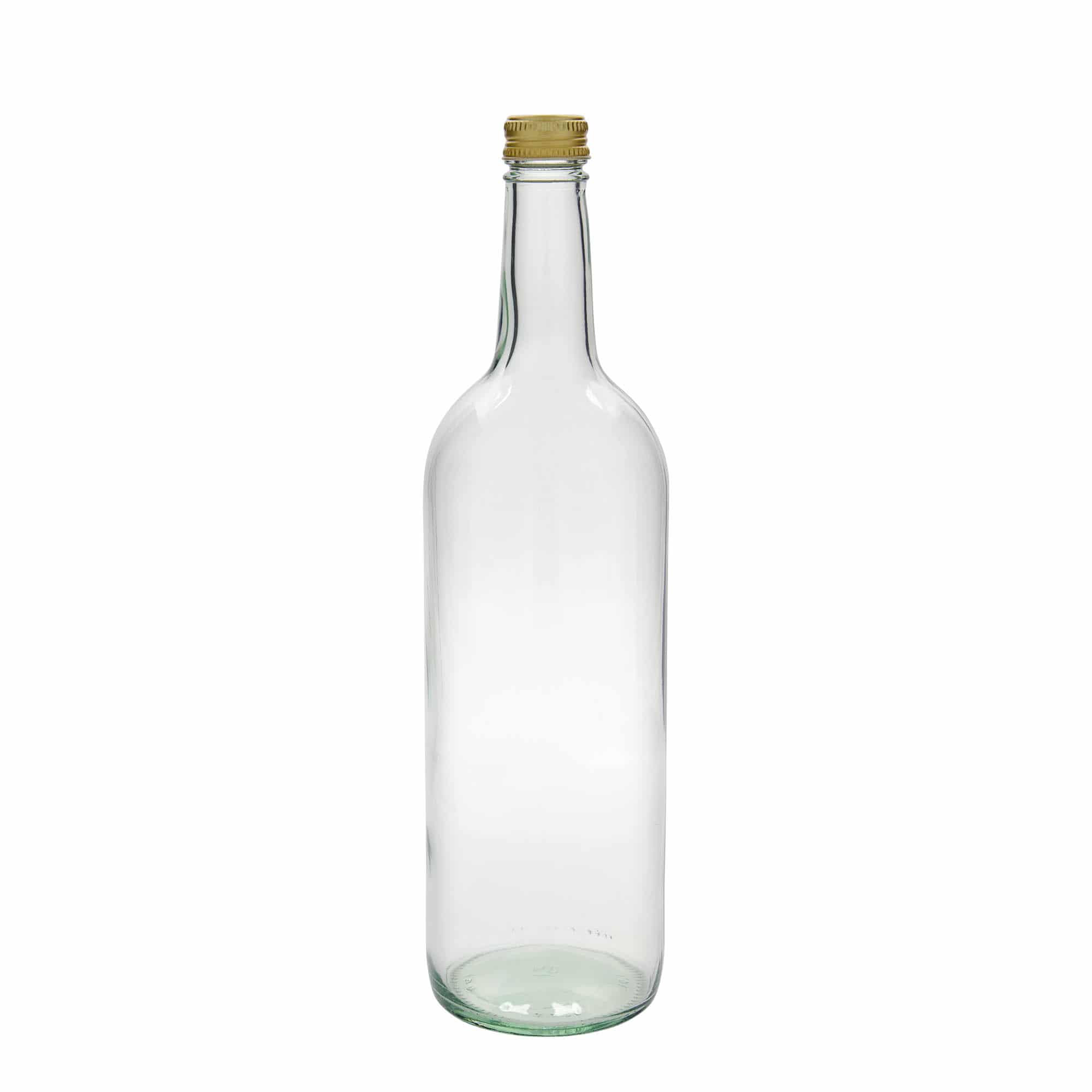 1000 ml универсална бутилка, стъклена, затваряне: капачка PP 28